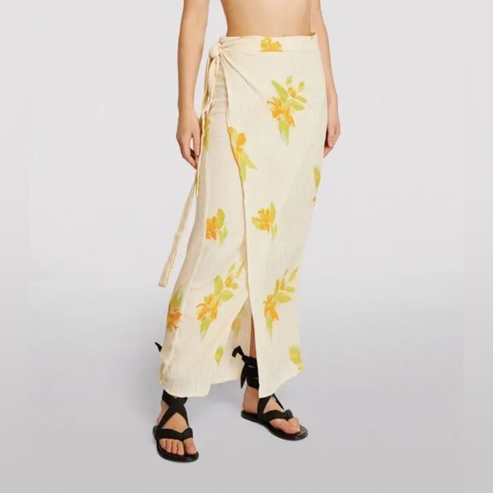 NWT Savannah Morrow Neoma Wrap Skirt Emilia Size Large
